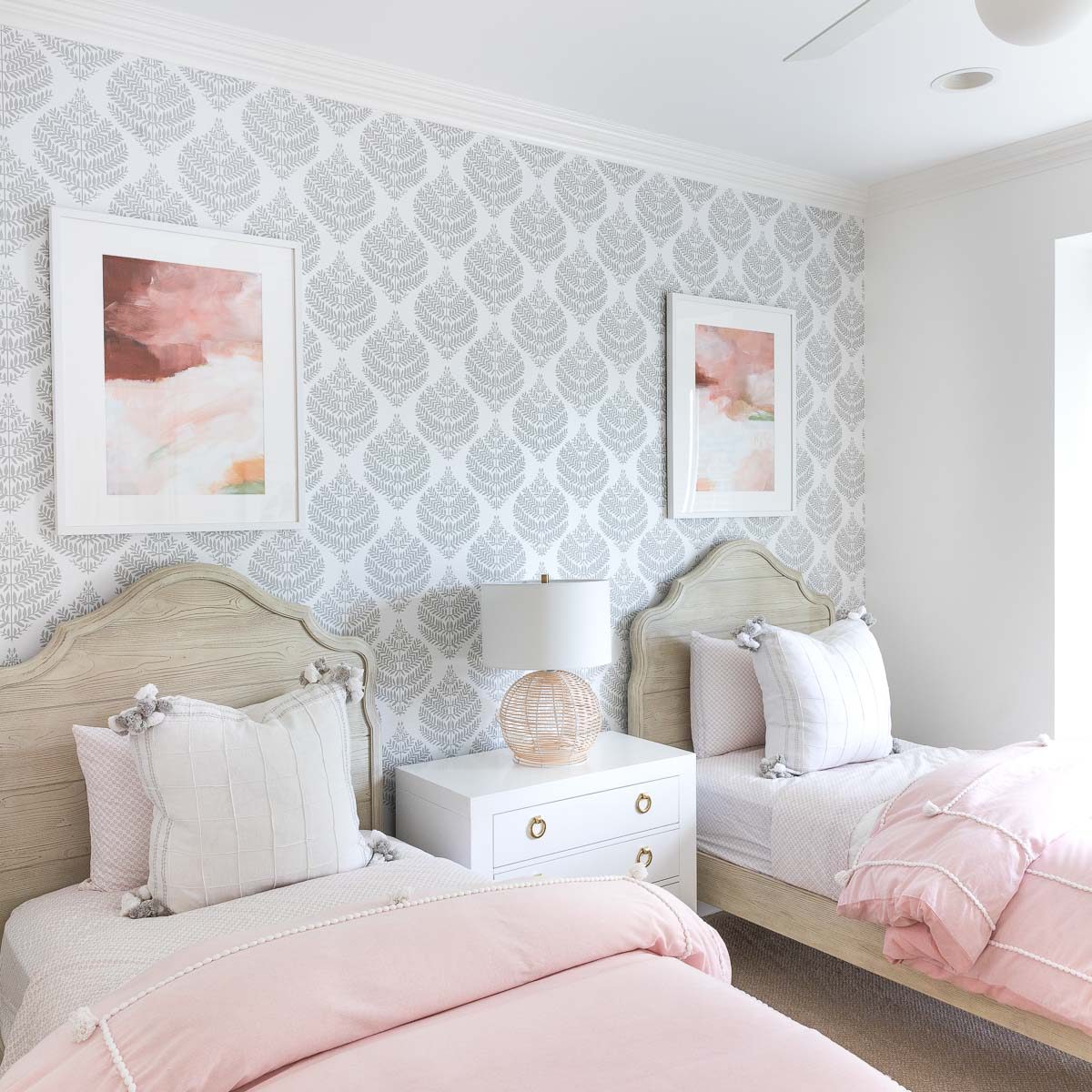 Above bed decor