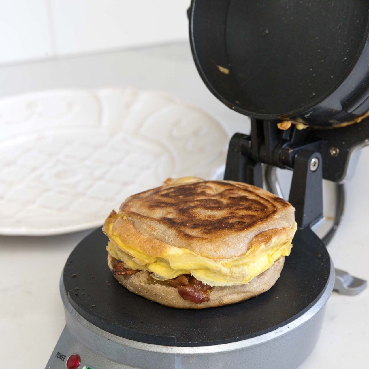 We LOVE this breakfast sandwich maker! So easy and thousands of five star reviews!