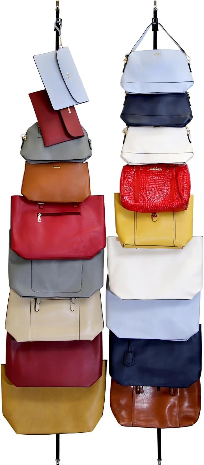 Back of door organizer for handbags