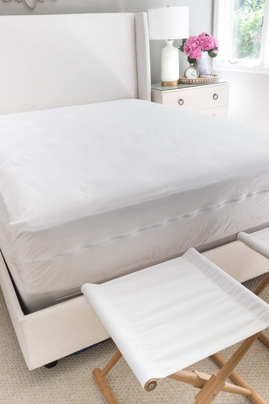 Great recommendation for protecting your mattress from dust mites!