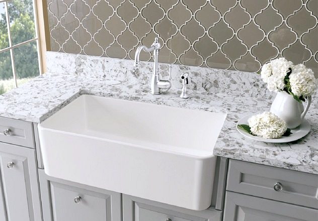 My future farmhouse sink! The perfect large size and super durable!