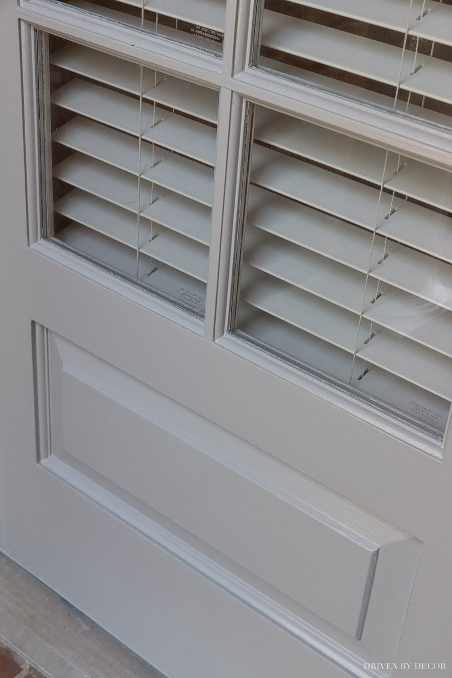 Gorgeous front door paint color - Benjamin Moore Boothbay Gray