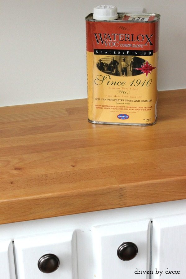 Waterlox vs. Mineral Oil: Sealing Butcher Block Countertops
