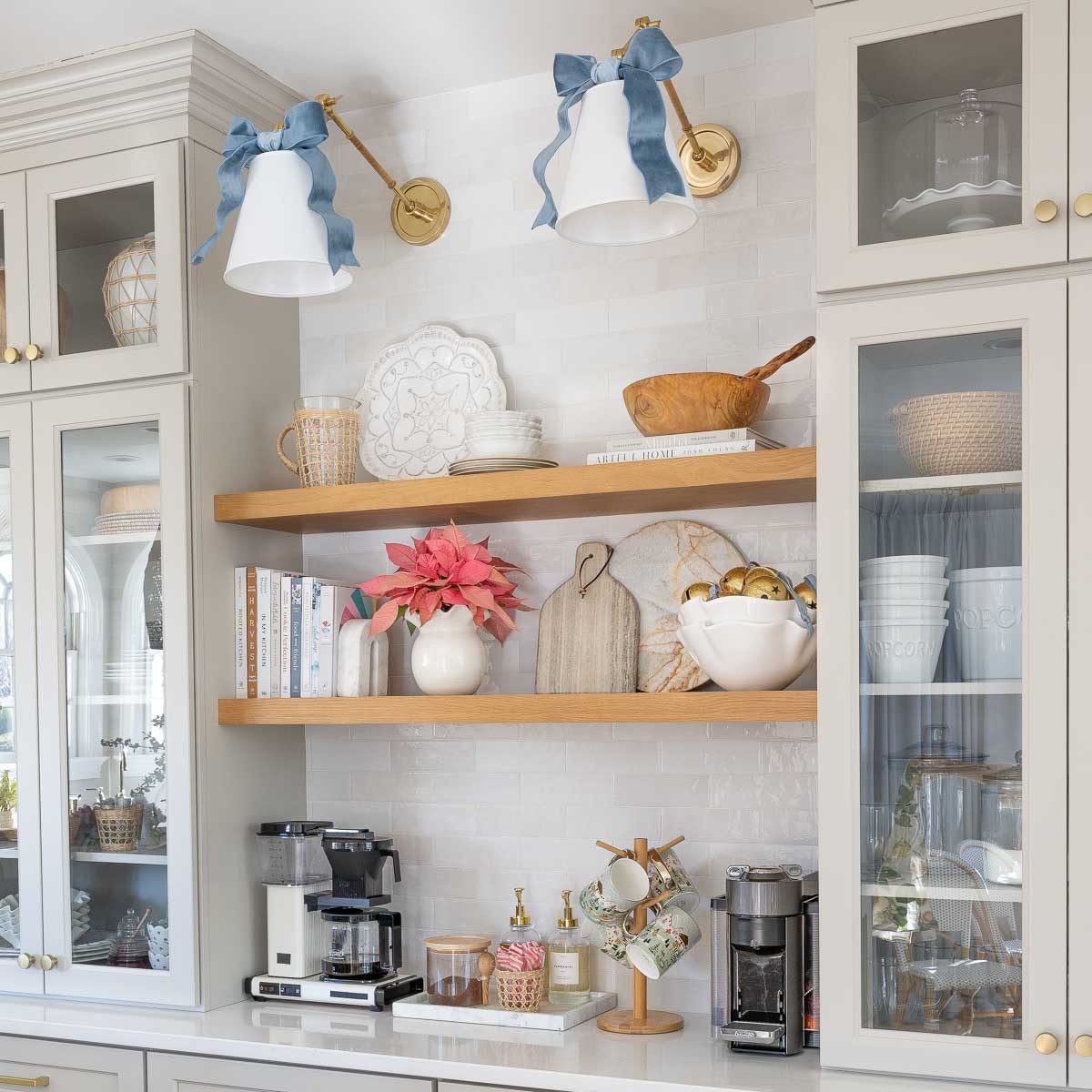 Christmas coffee bar