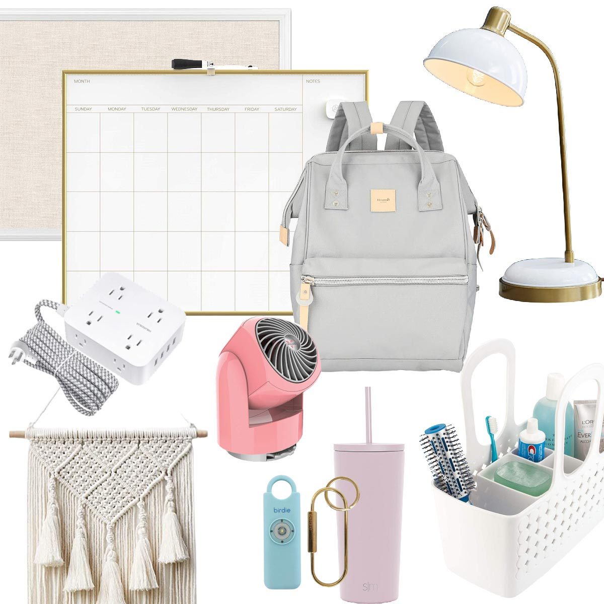 College packing list