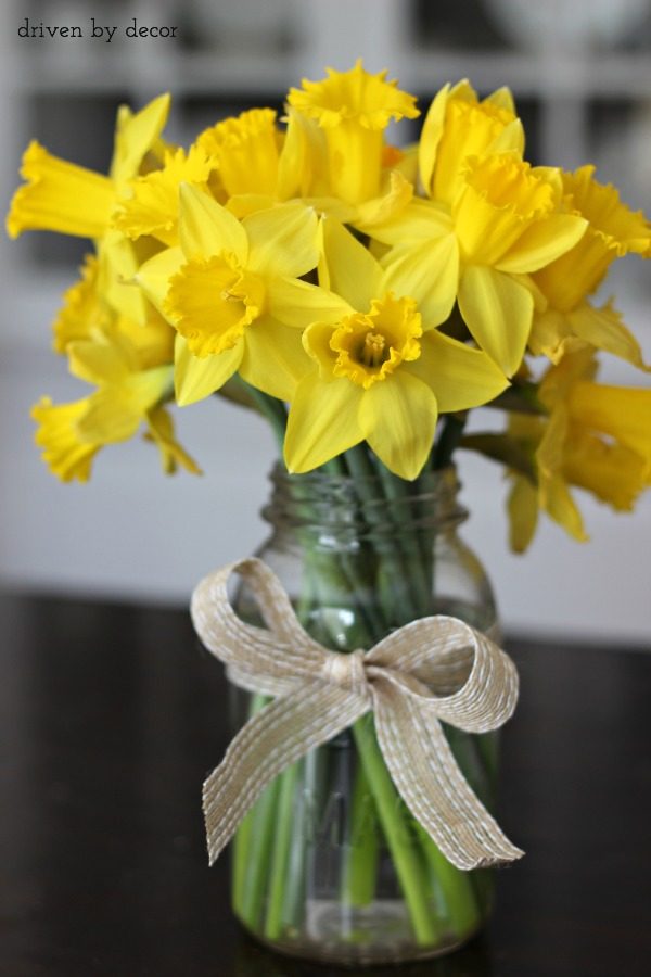 Unfussy Spring Table Decor
