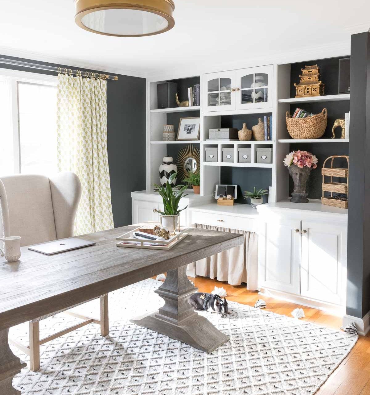Desk organization ideas from our home office