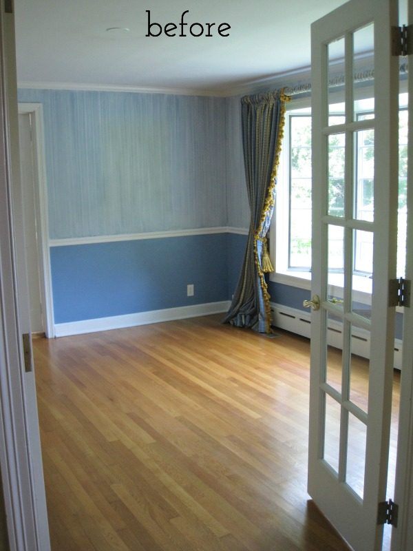 Dining room before