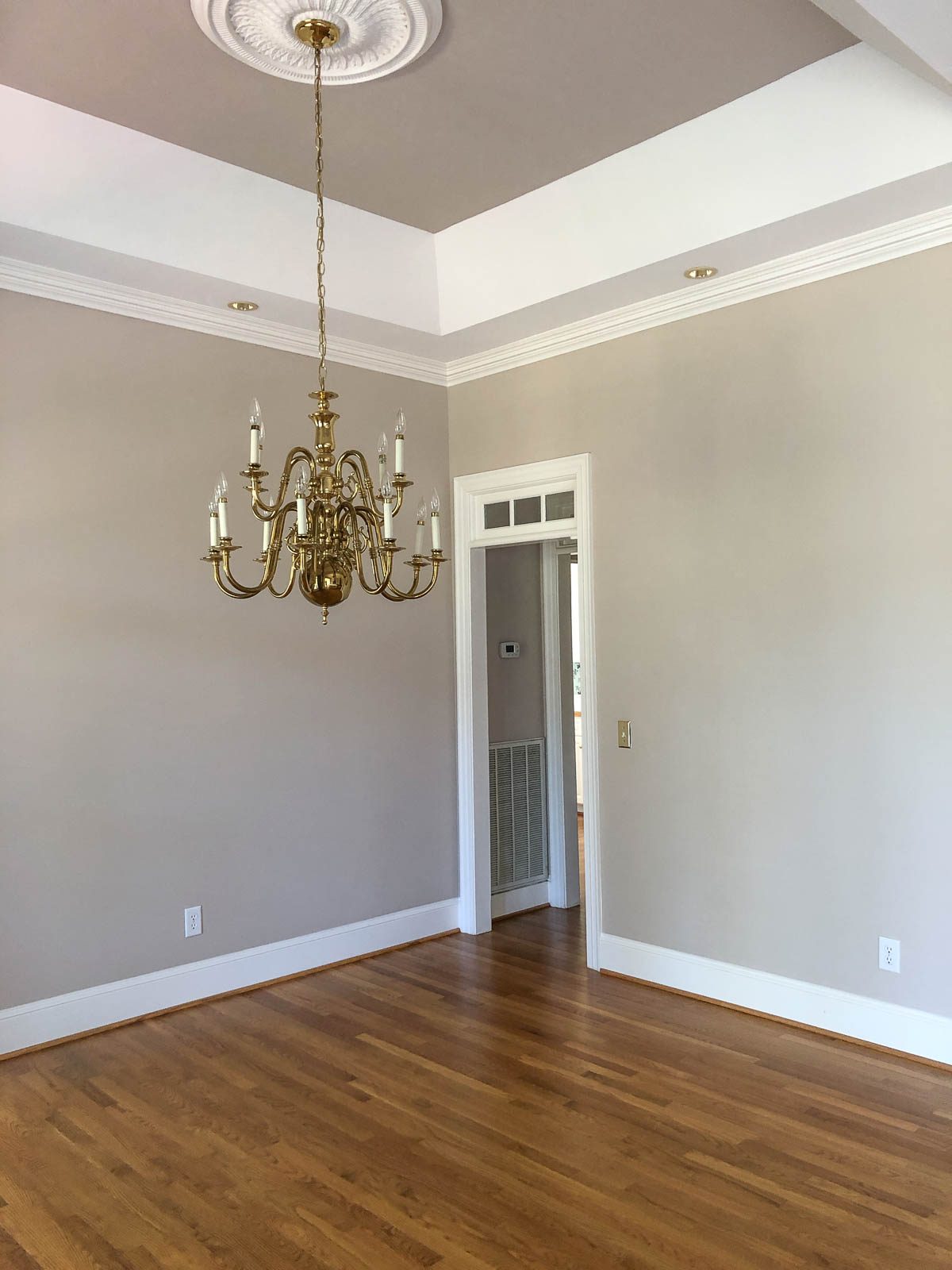 Dining room before reno