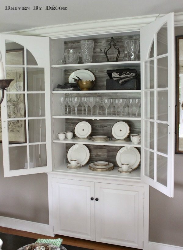An unfussy DIY Cabinet Update With Pergo