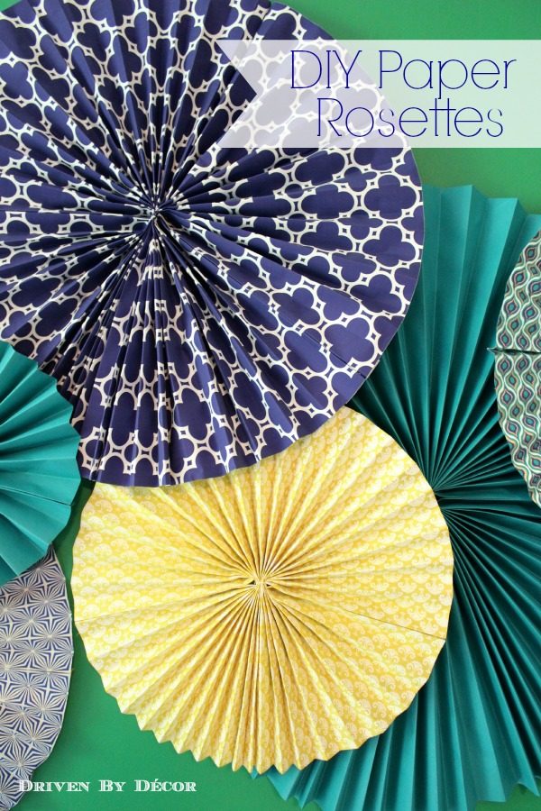 Paper Rosettes: An unfussy DIY Walkthrough