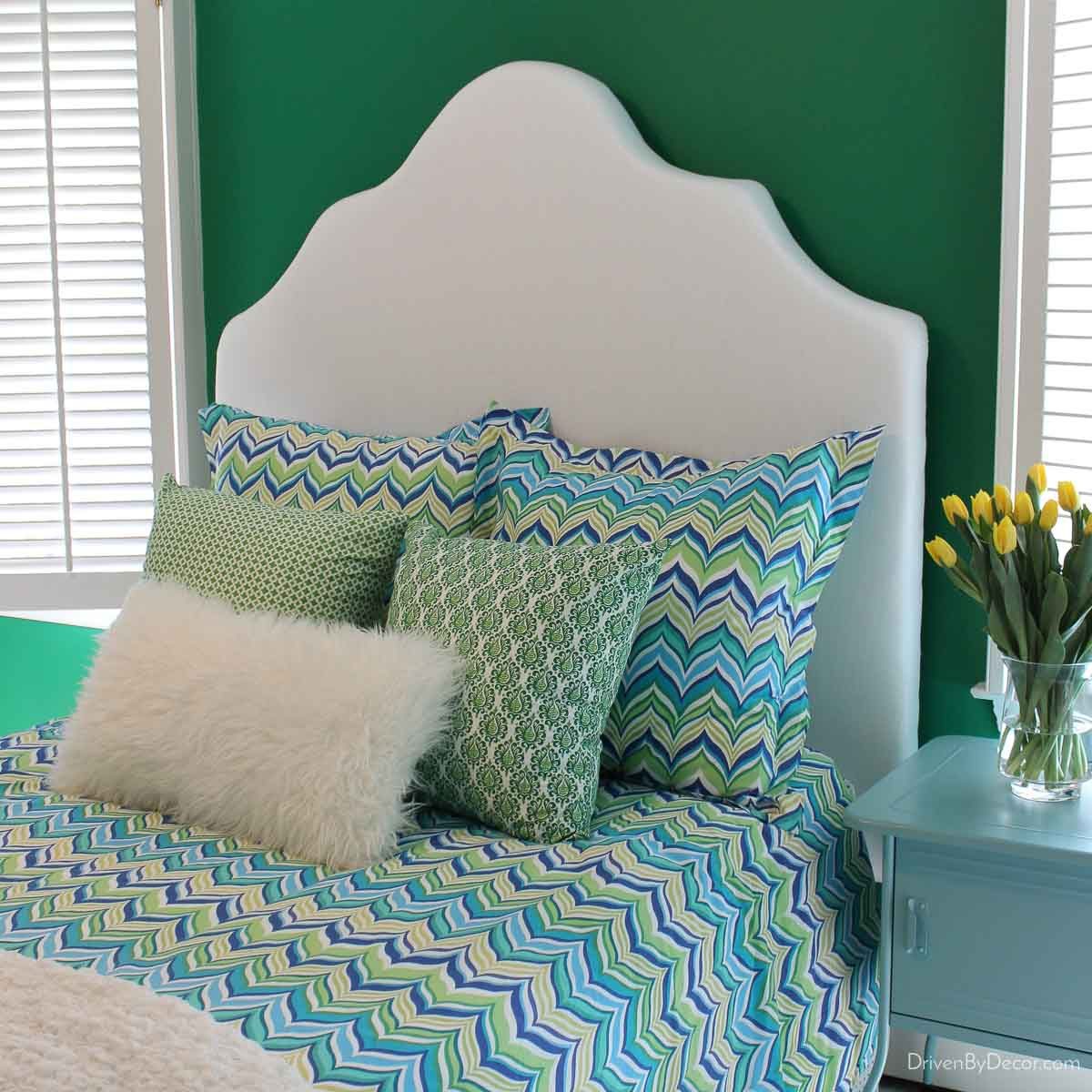 DIY upholstered headboard