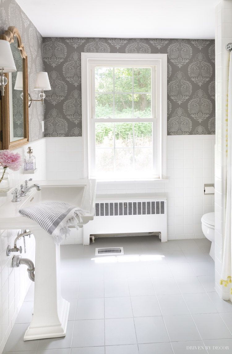 Sharing how my painted tile floors look over a year and a half out!