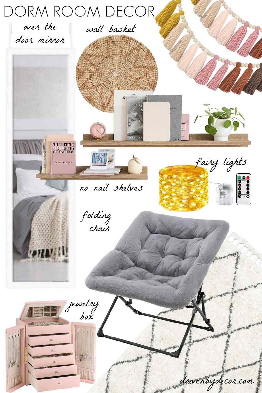 Dorm room decor