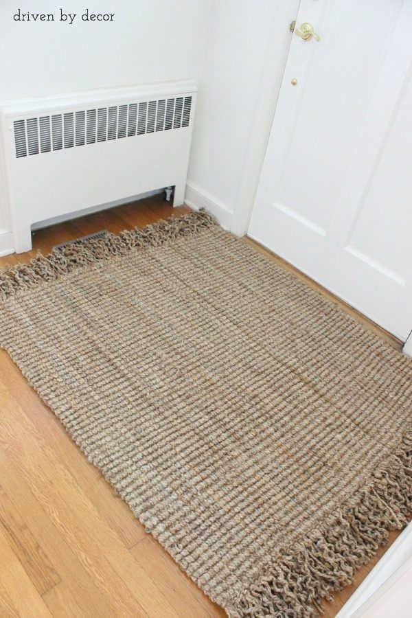 Dekorguncel - DIY Resized Jute Rug