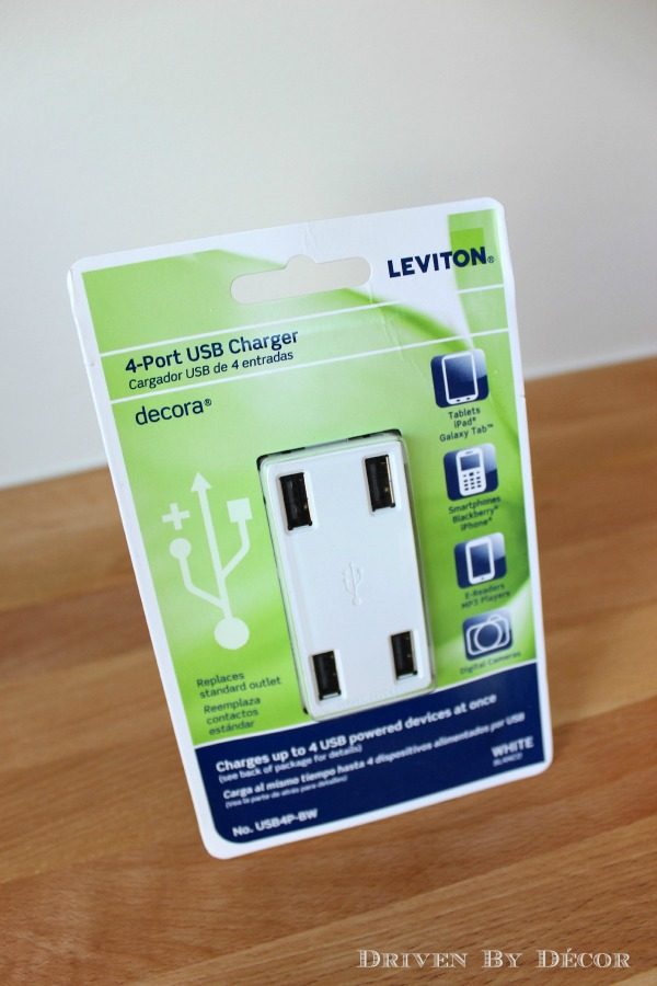 Dekorguncel - Leviton USB 4 port outlet