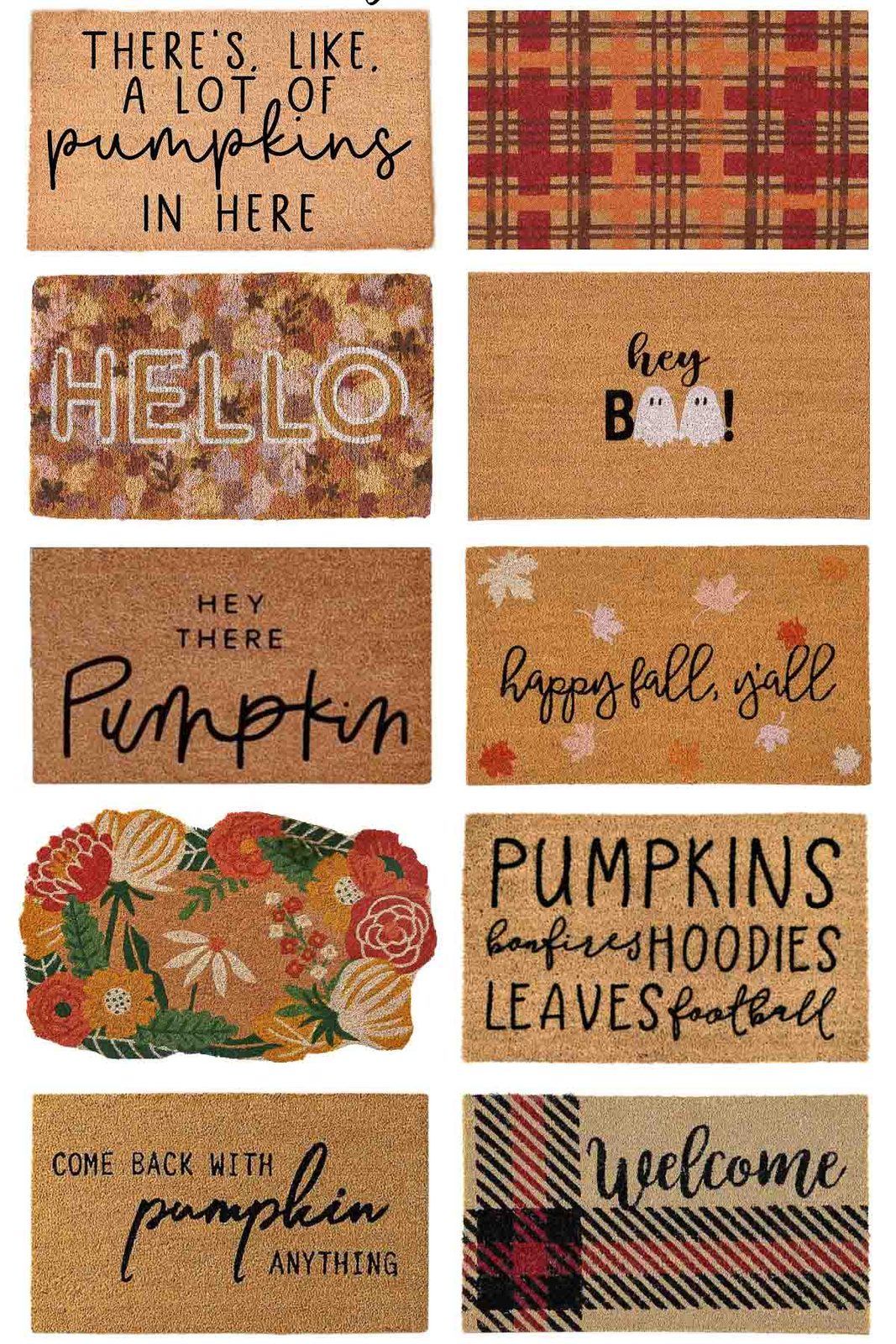 Fall doormats featured
