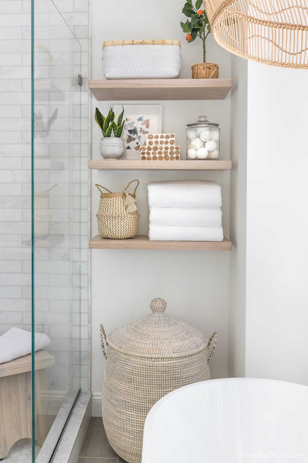 Stylish laundry hampers with lids!