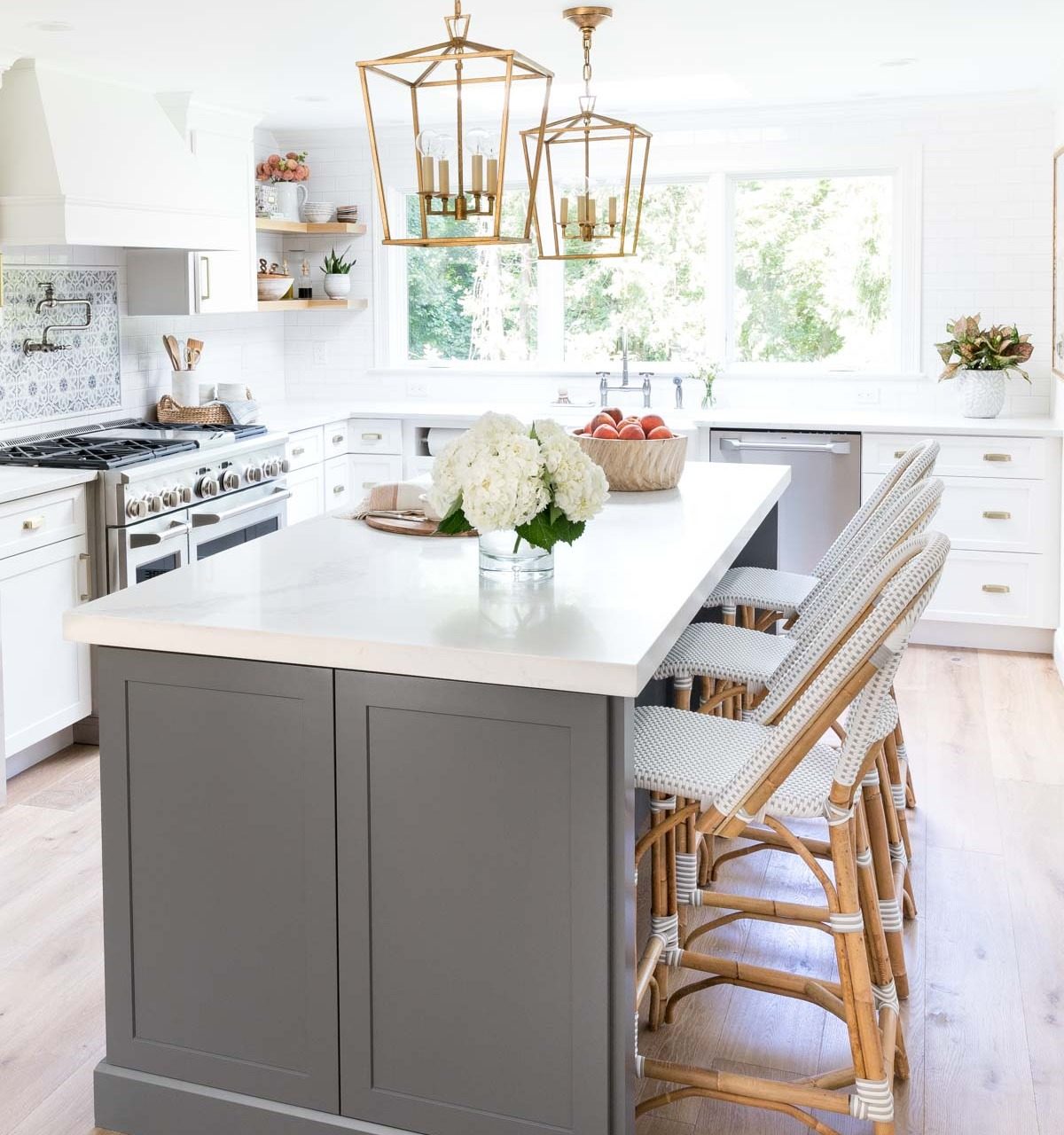 Home remodeling: The "after" of our kitchen remodel!!
