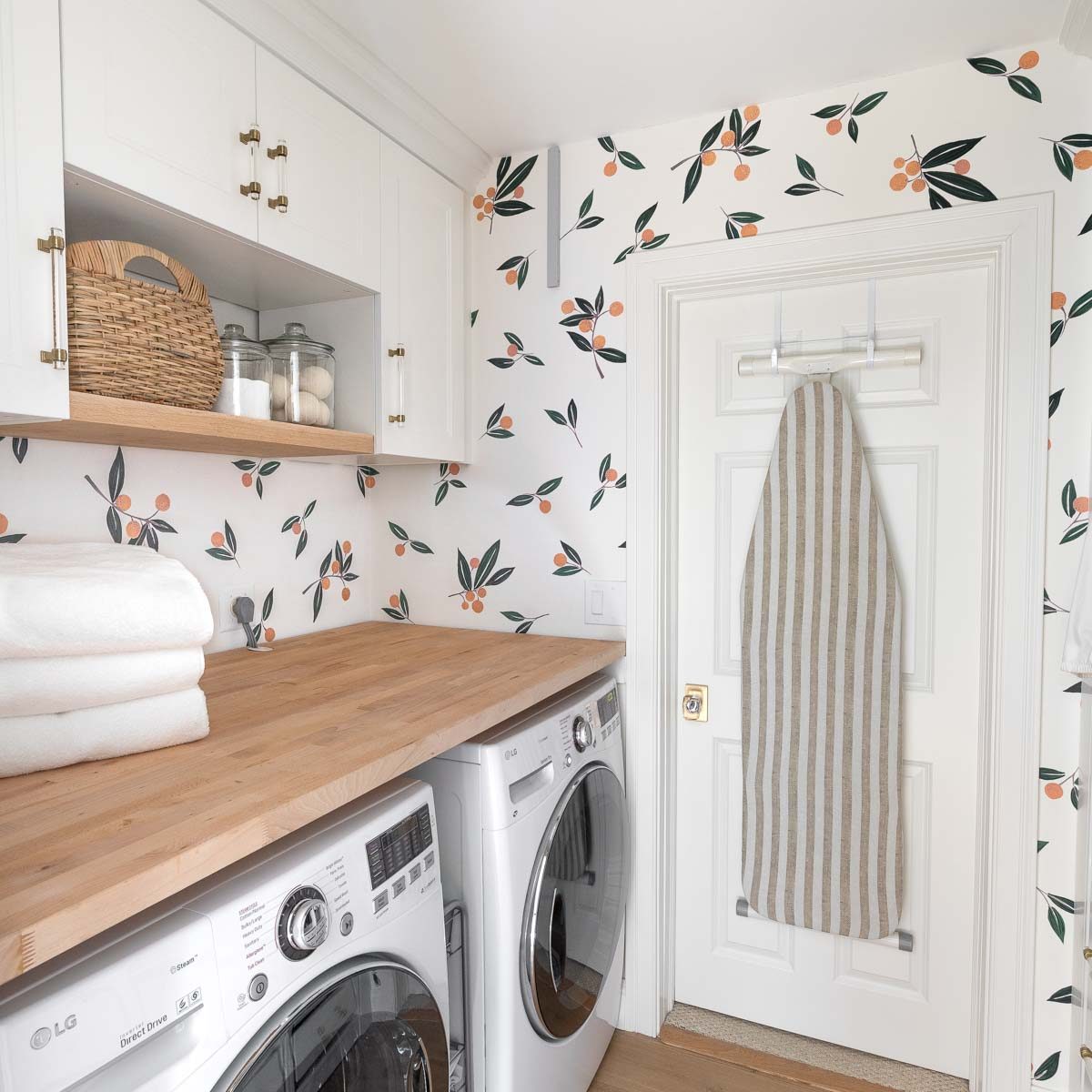 IKEA laundry room cabinets