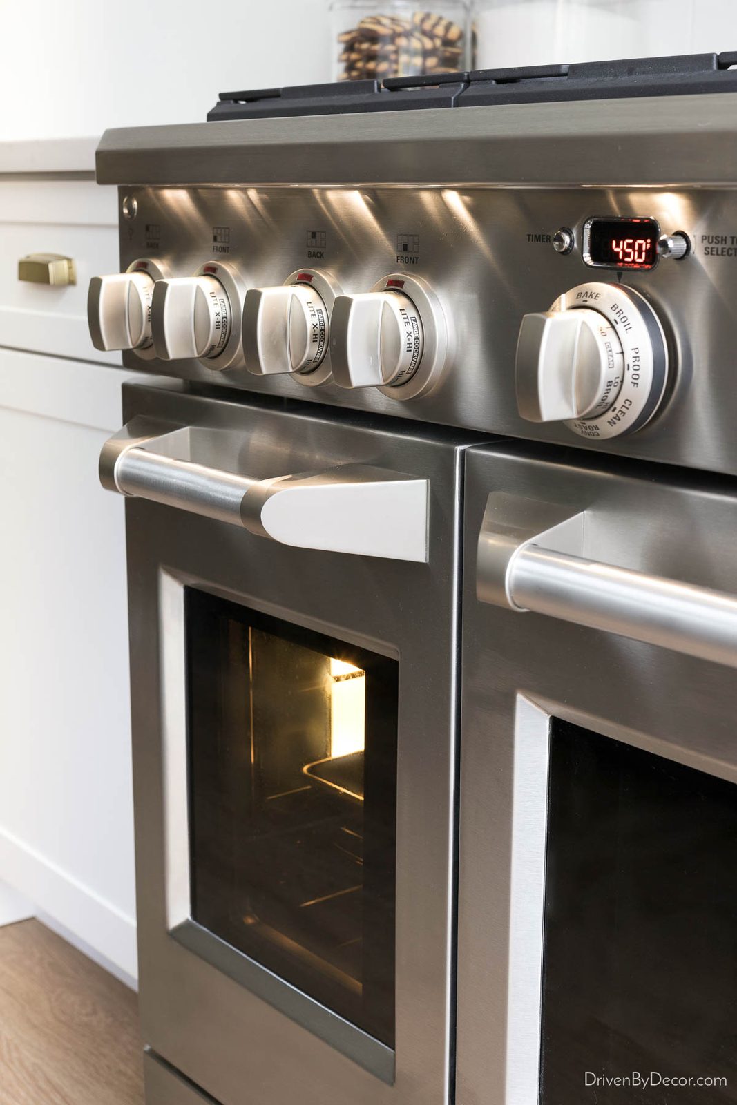 Knobs and handles of our Monogram range