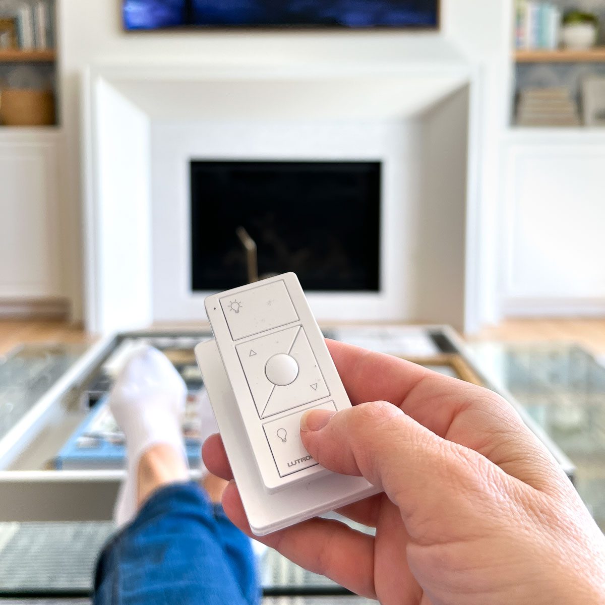 Lutron smart lighting using Pico remote
