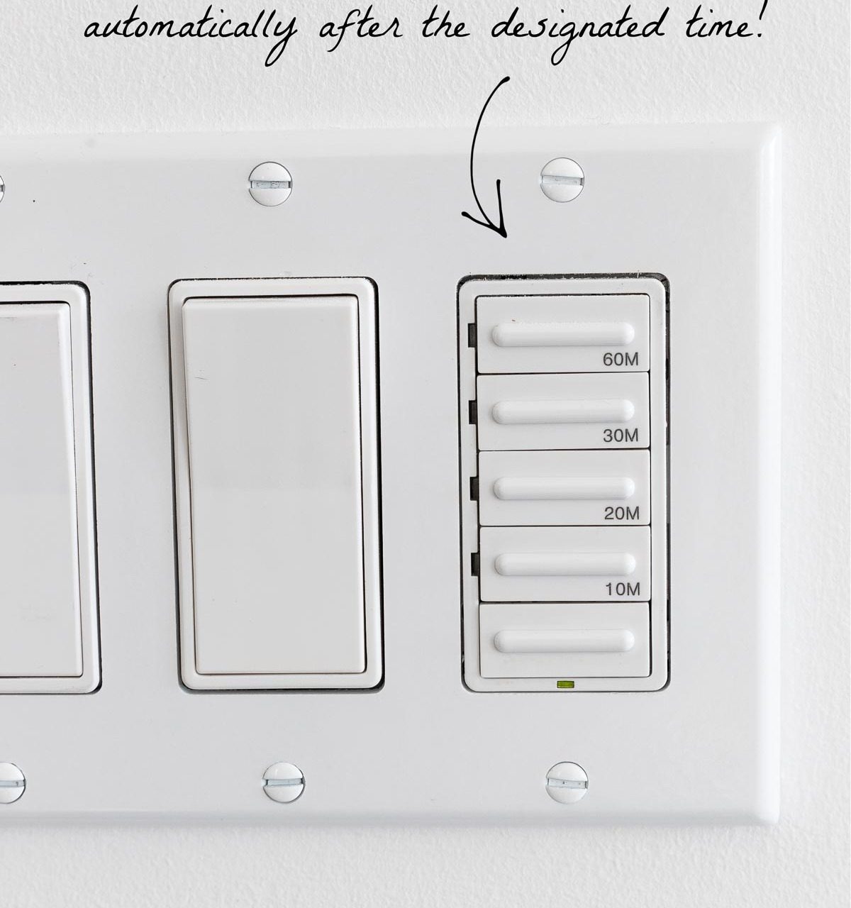 Brilliant! Love this fan timer switch - a great master bathroom remodel idea I'm going to steal!