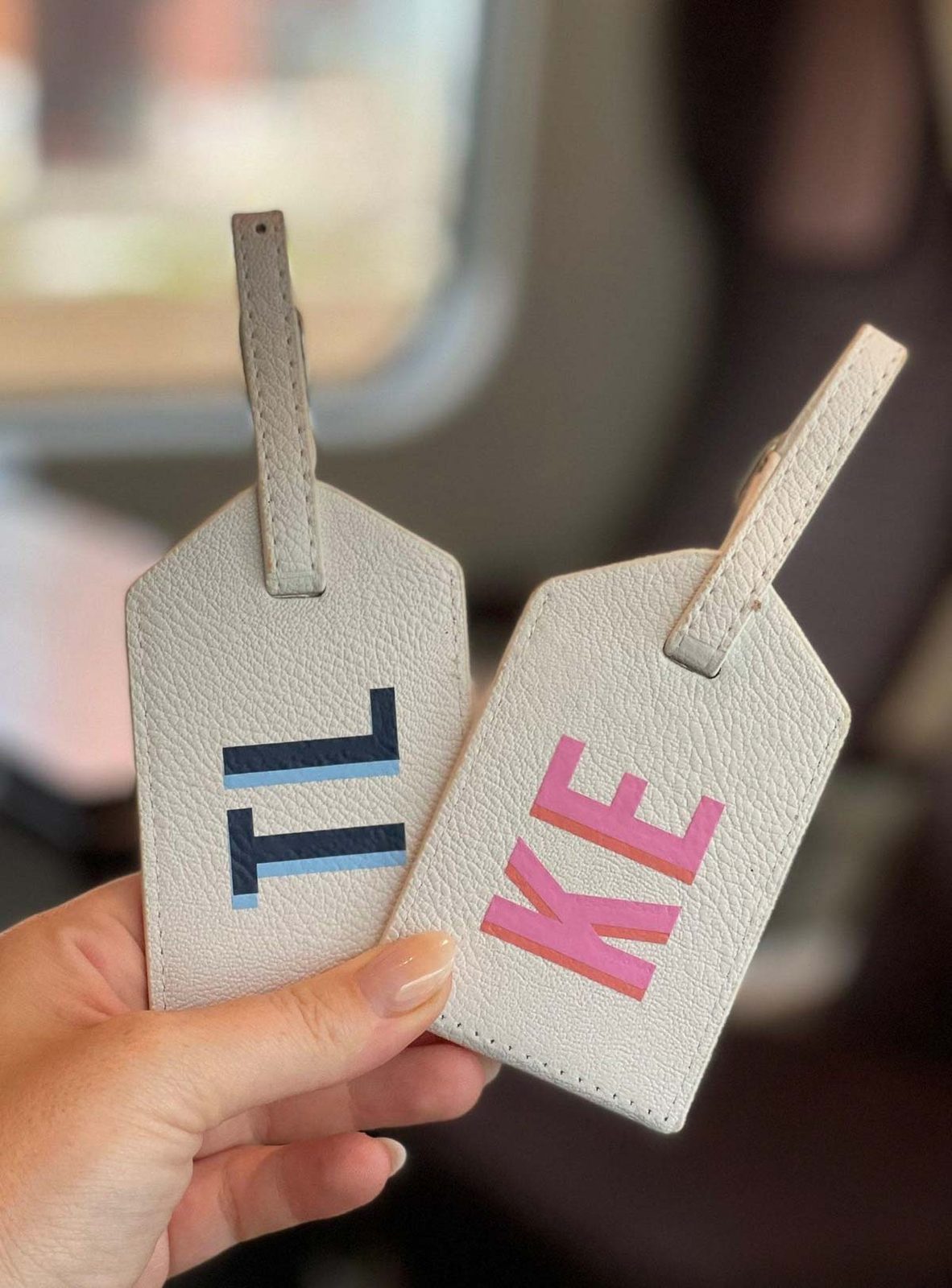Personalized luggage tags