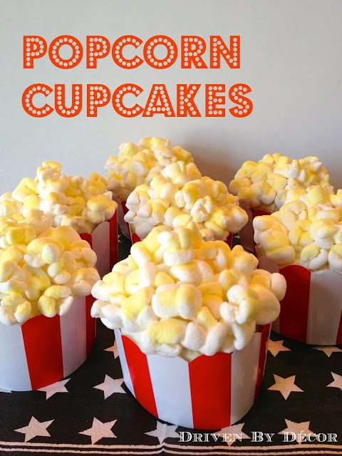 Popcorn Cupcakes