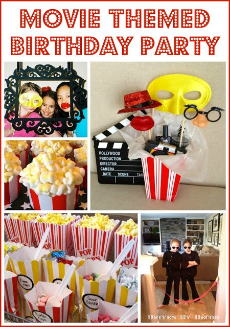 Movie Themed Birthday Party