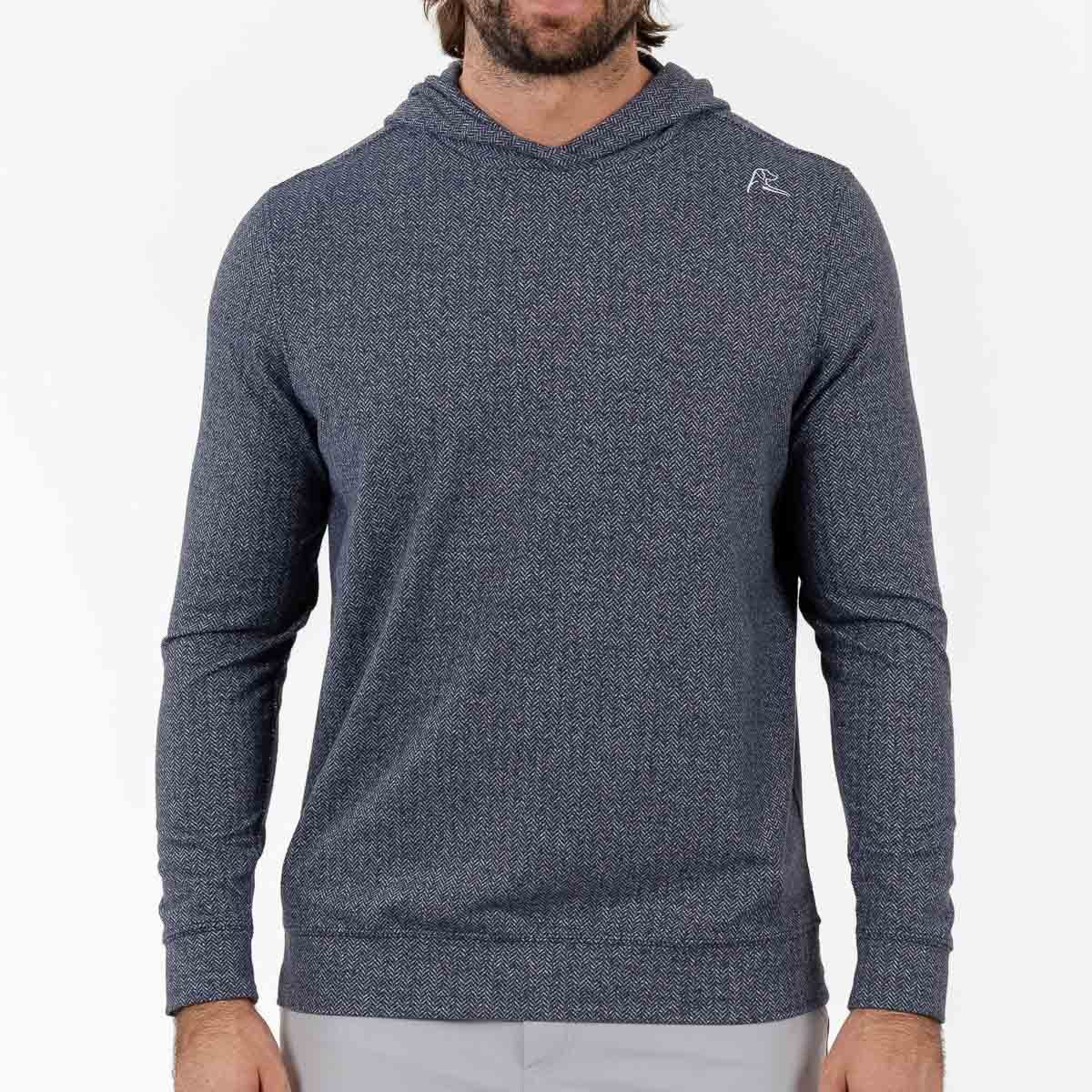 Navy performance hoodie