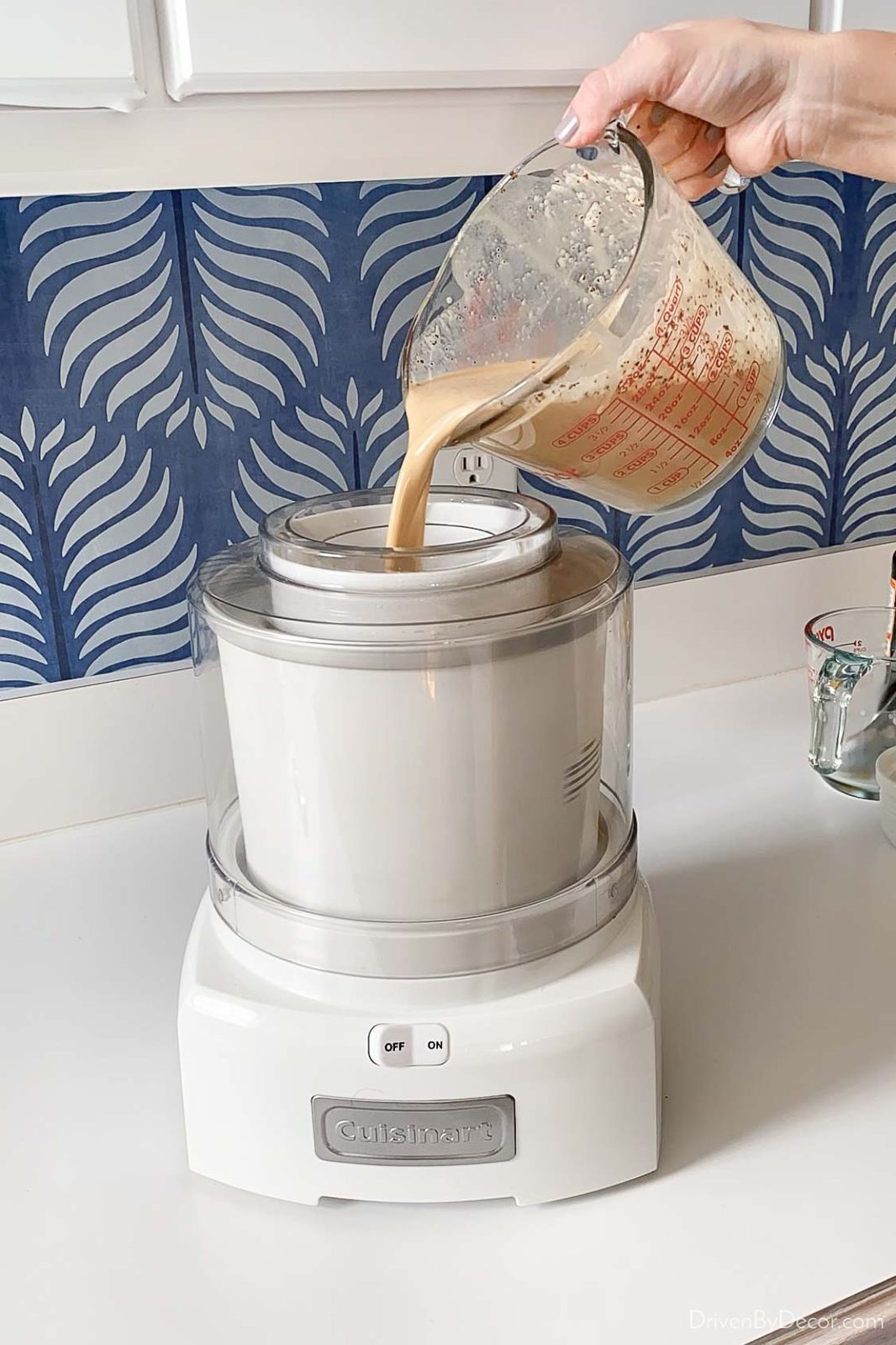 This ice cream maker is a favorite small kitchen appliance!