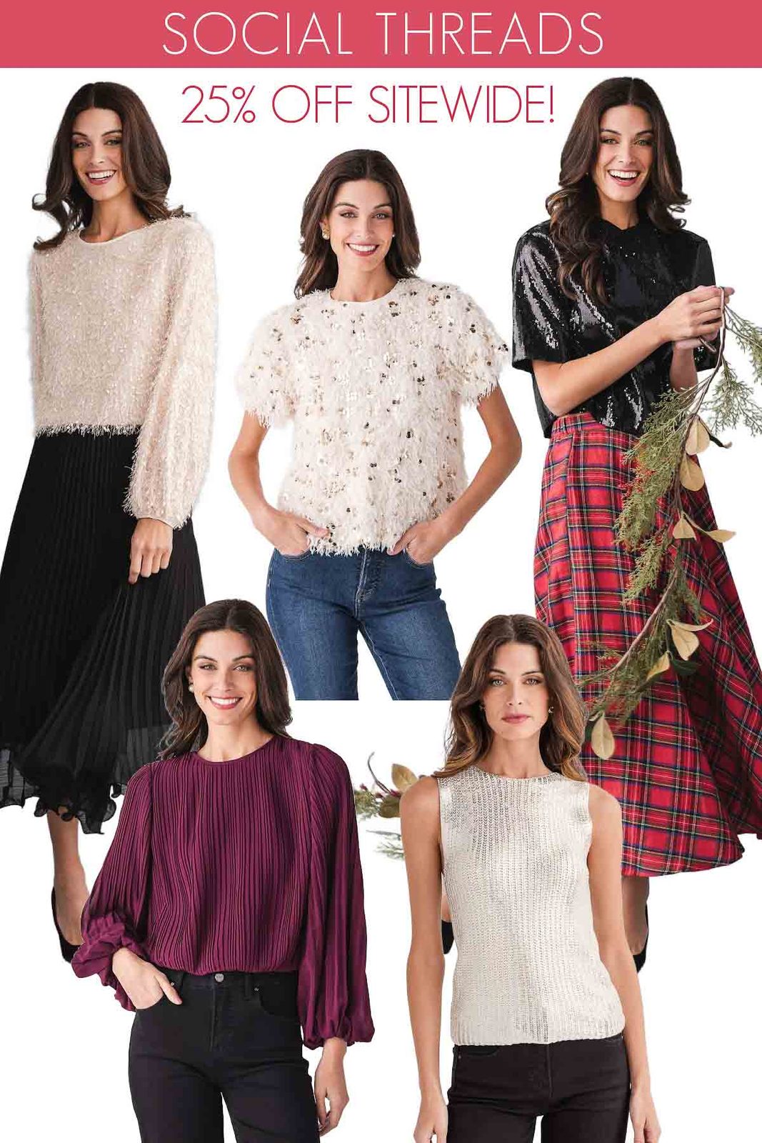 Social Threads Black Friday outfits