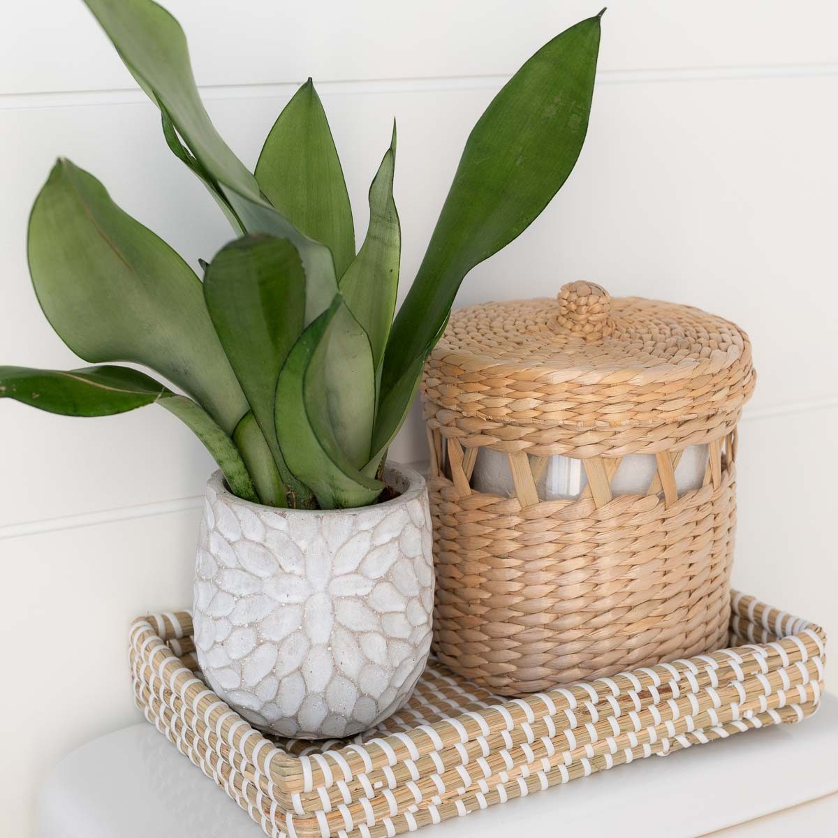 Toilet tank decor ideas