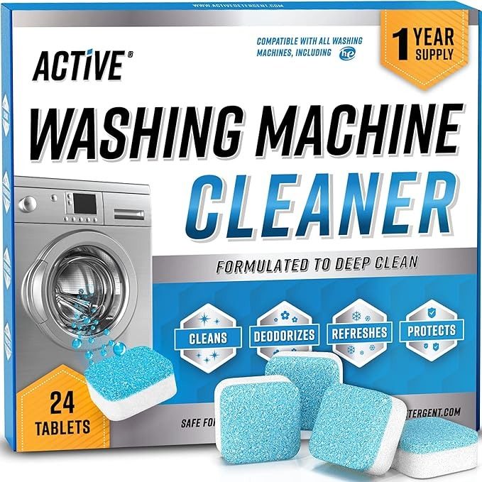 Washing machine cleaning tablets