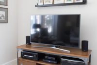 Above TV Shelf: Smart Storage, Seamless Style