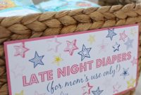 Midnight Diaper Duty Baby Shower Printables