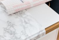 Marble Contact Paper Easy Countertop Makeover