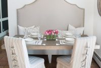 Elevate Parsons Chairs with Corseted Tie Back Slipcovers