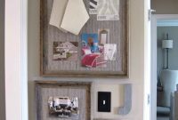 Make an Easy Linen Memo Board