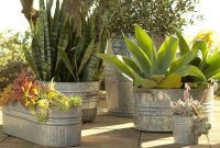 Creative Galvanized Planter Concepts