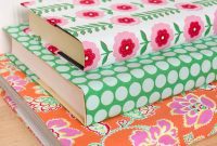 No-Sew Fabric Book Covers