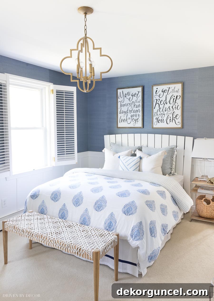 My Five Favorite Transformations 19 Chic Blue and White Teen Bedroom Makeover with Stylish Decor