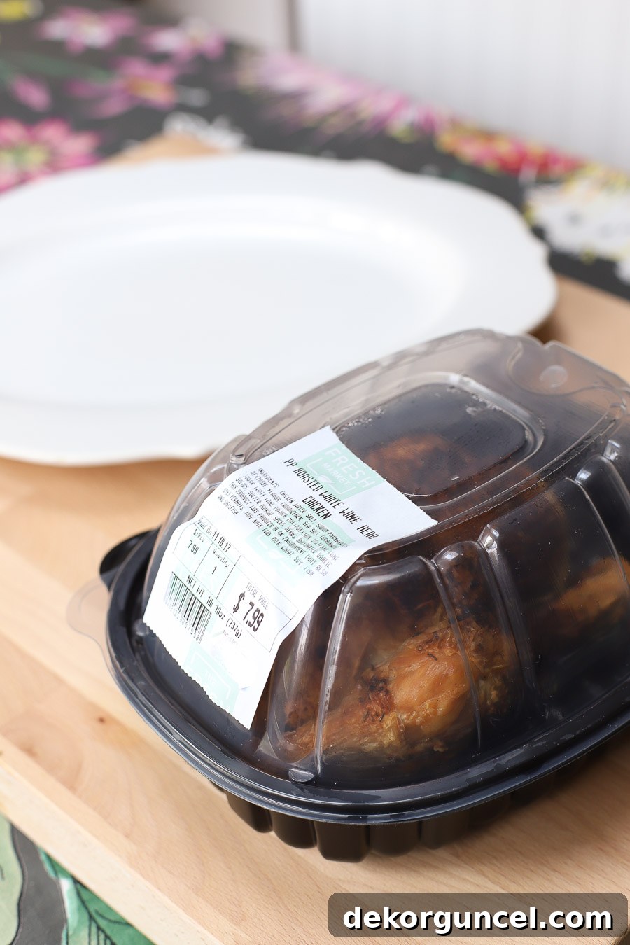 Fun post that shows how to doctor up a rotisserie chicken!