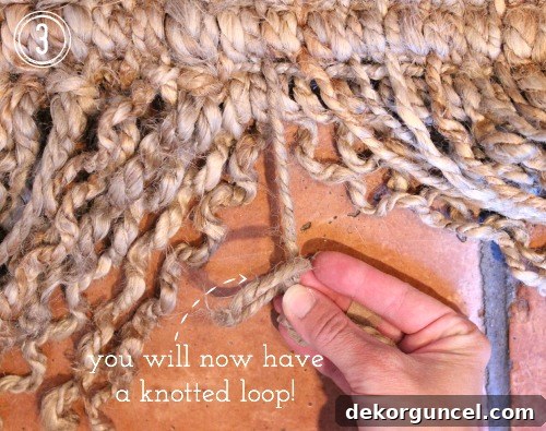 Step 3 - Knotted Loop