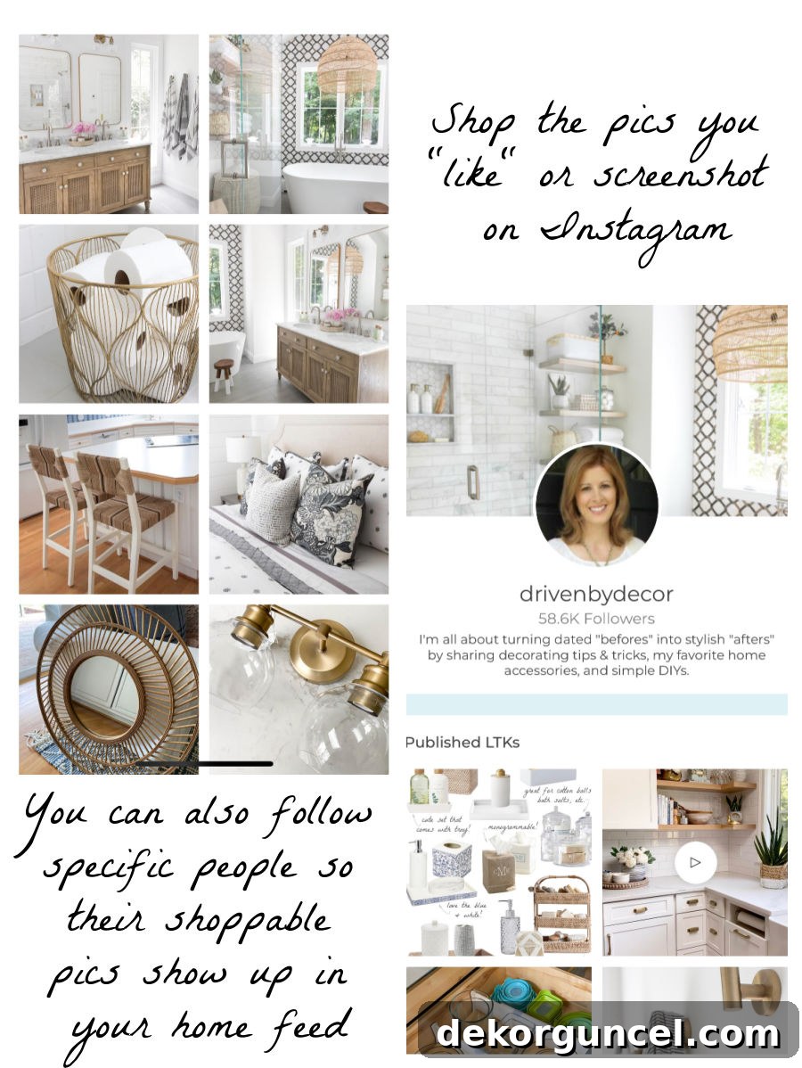 Design Your Dream Home: 10 Must-Have Decorating Apps 12 The LTK app makes shopping for home decor incredibly easy and fun, bridging Instagram inspiration with direct purchases!