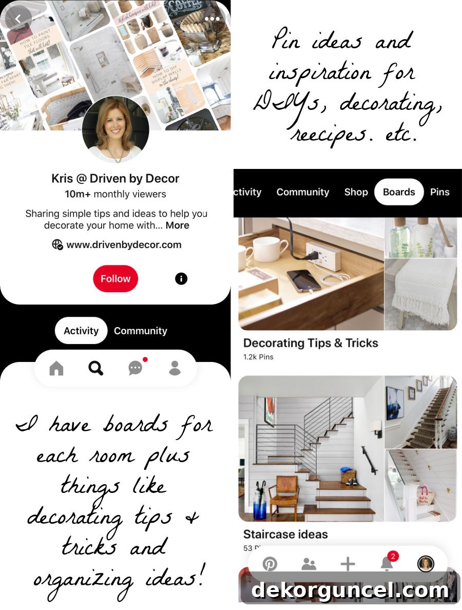 Design Your Dream Home: 10 Must-Have Decorating Apps 7 The indispensable Pinterest app is a top favorite for boundless home decor inspiration and design ideas!