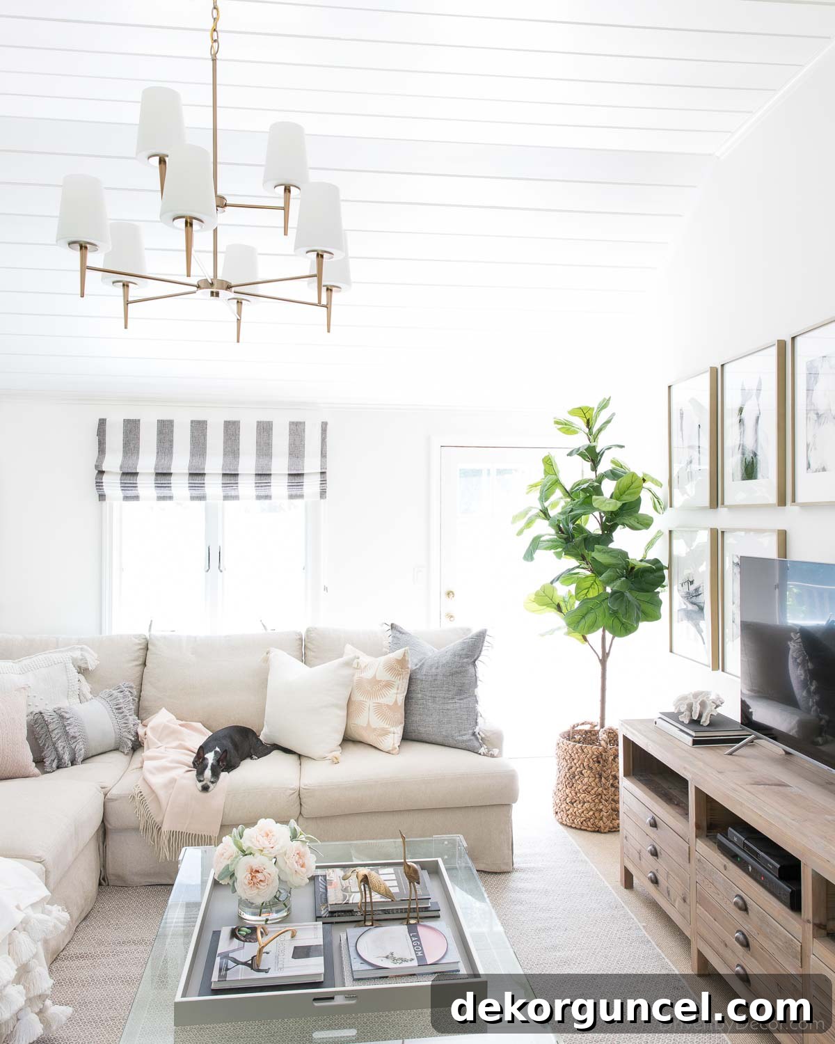 How to Choose Your Perfect Sectional Sofa 6 Sectional sofa expertly positioned in a living room, illustrating optimal space utilization.