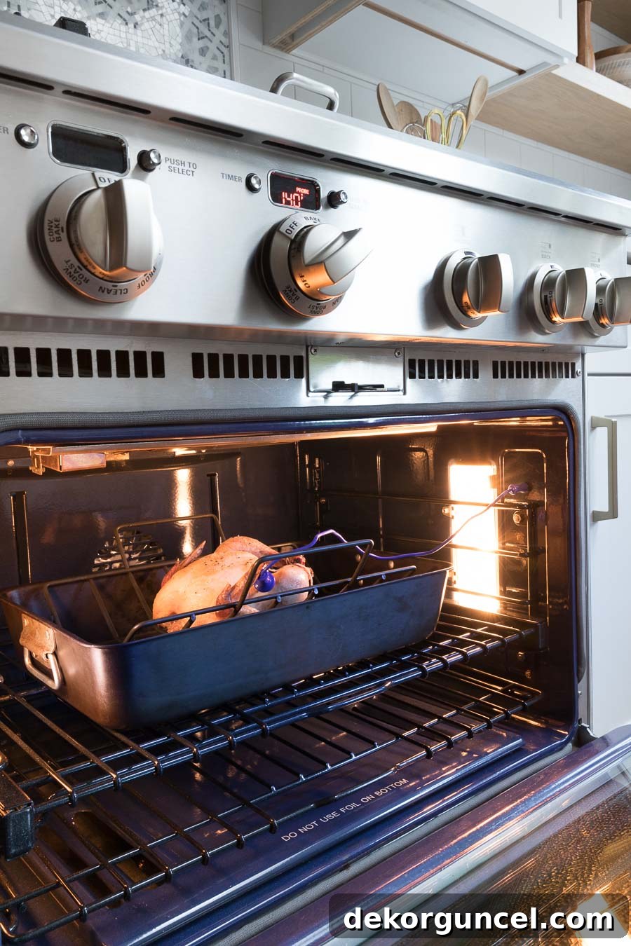 Top 10 Kitchen Appliance Features You'll Love 17 Integrated temperature probe in this range precisely monitors meat, ensuring perfect doneness every time.