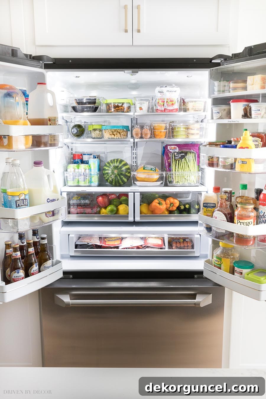 Top 10 Kitchen Appliance Features You'll Love 5 Explore the incredible storage capacity within Monogram's counter-depth refrigerator, featuring spacious door bins.